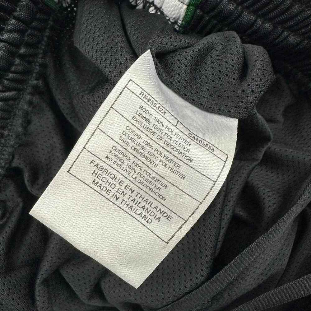 Nike Shorts Men Extra Large Black Basketball HoopTechMesh Swoosh Star Logo